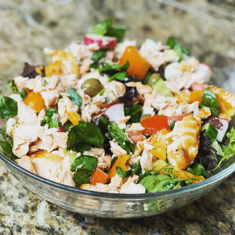 salmon salad