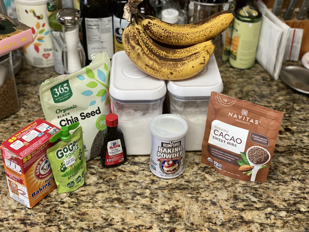 banana bread ingredients