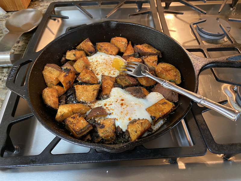 sweet potato hash