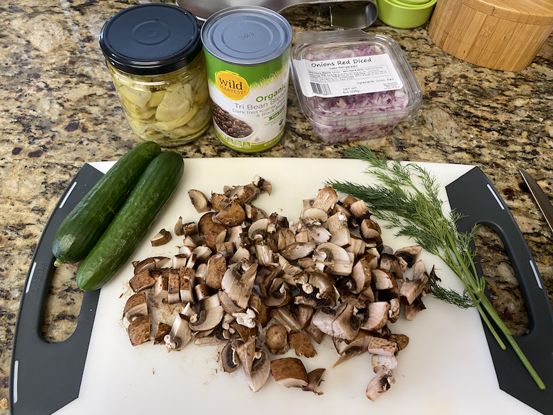 mushroom bowl ingredients