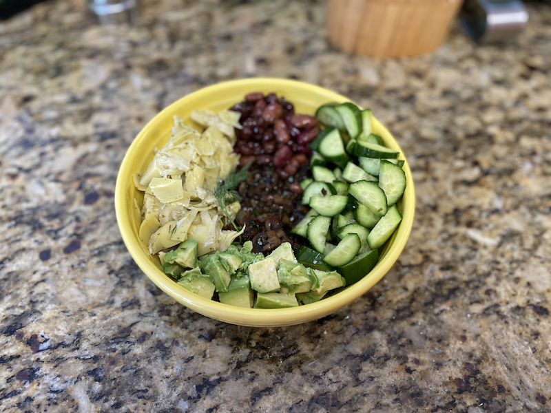 warm mushroom bowl