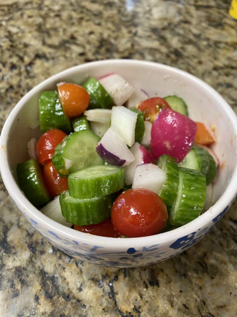 quick veggie salad