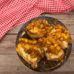 Apple & Shallot Stuffed Acorn Squash Recipe